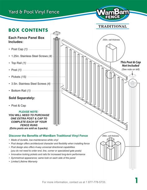 wambam fence installation guide